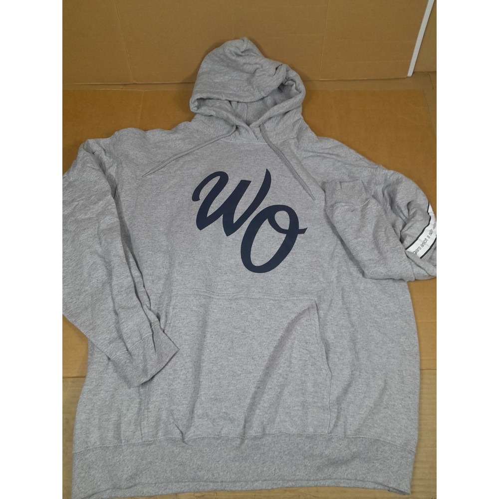 White Owl Cigarillo Cigar Hoodie Sweatshirt Mens Sz Large Gray Graphic L!